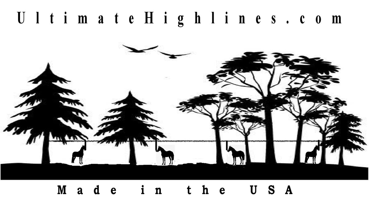 The best Highline for Horses. How to use a Highline. Picketline for Horses. How to camp with horses. 